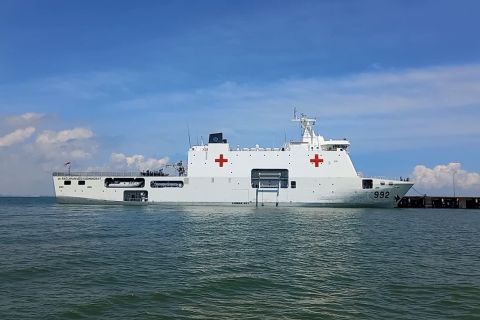 Dansatgas Muhibah: Kapal pengirim bantuan siap lintasi Laut Merah
