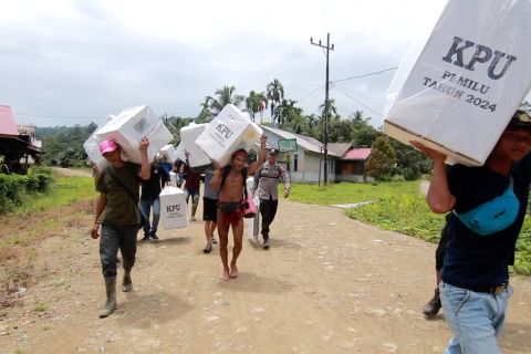 Kala Sikerei ikut membantu distribusi logistik Pemilu 2024