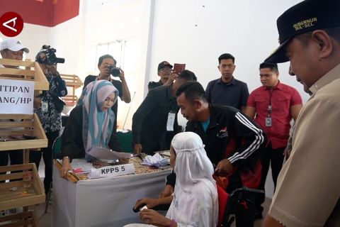 Forkopimda Sulsel pantau pemilih milenial hingga disabilitas