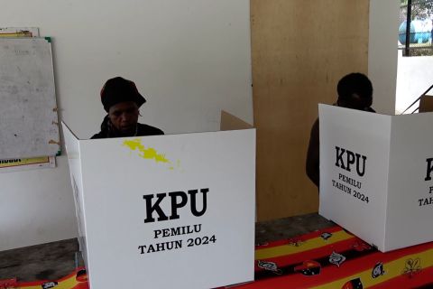 Sebanyak 1.297 TPS di tanah Papua belum lakukan pemungutan suara