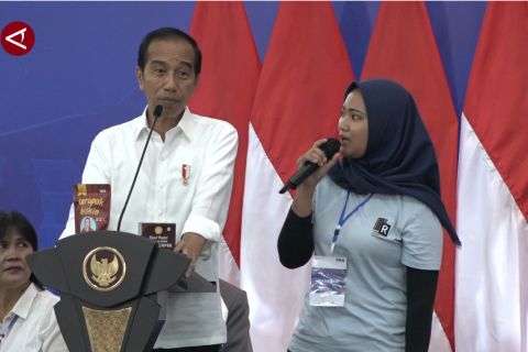 Presiden Jokowi saat bertemu pelaku UMKM: Seblak itu apa?