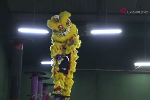 Gladi resik barongsai sambut Tahun Baru Imlek 2575 Kongzili