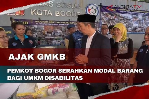 Ajak GMK, Pemkot Bogor serahkan modal barang bagi UMKM disabilitas
