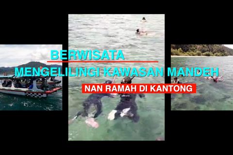 Berwisata mengelilingi kawasan Mandeh nan ramah di kantong