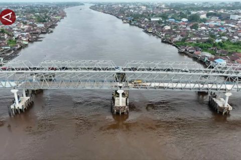 Duplikasi Jembatan Kapuas telah siap, segera diresmikan Presiden
