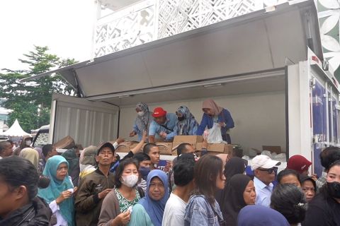 Gerakan pangan murah serentak Sulsel bisa jadi percontohan nasional