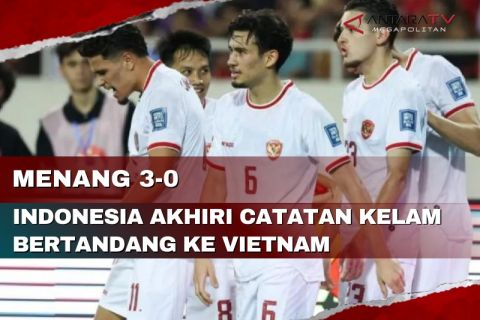 Menang 3-0, Indonesia akhiri catatan kelam bertandang ke Vietnam