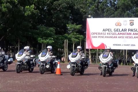 Polda Sultra gelar Operasi Keselamatan untuk pengamanan Ramadhan