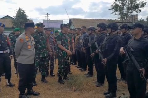 Ribuan personel gabungan siap amankan kunker Presiden ke Sulteng