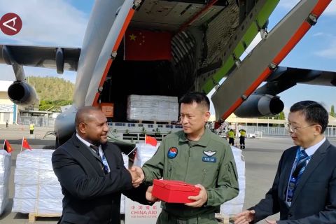 China kirim pasokan bantuan ke Papua Nugini yang dilanda bencana alam