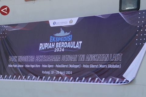 Ekspedisi Rupiah Berdaulat, agar uang asing tidak dipakai di Mentawai