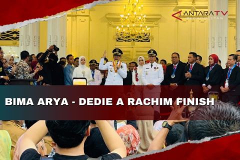 Bima Arya - Dedie A Rachim finish