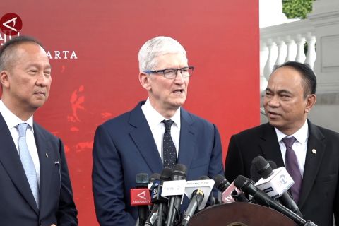 Jumpai Presiden, CEO Apple bahas investasi di Indonesia