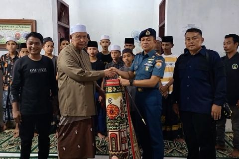 Karya Bakti TNI AL harapan baru pembangunan ponpes Aceh Utara