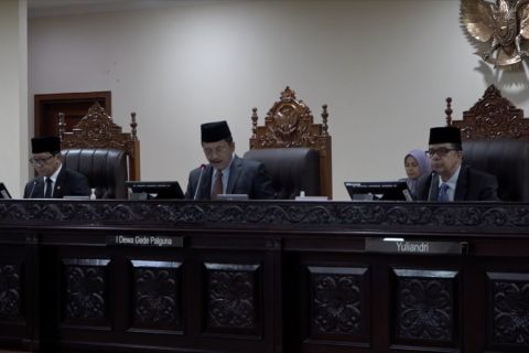 Majelis Kehormatan MK tolak laporan pelanggaran etik Guntur Hamzah