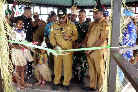 Pemkot Jayapura bangun Jalan Jeramba di Kampung Maritim Enggros