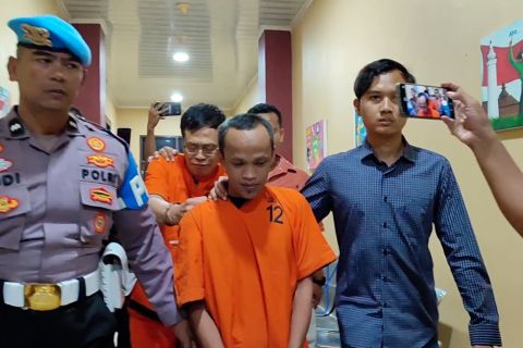 Polda Banten tangkap dua pelaku perdagangan cula badak jawa TNUK