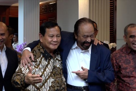 Prabowo dan Surya Paloh sepakat kerja sama demi kepentingan rakyat
