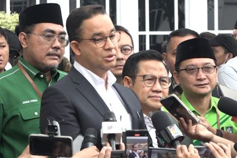 Hadiri penetapan Prabowo-Gibran, Anies ingatkan soal catatan MK