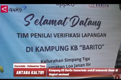 Kampung KB Barito Samarinda wakili Indonesia Timur di tingkat nasional