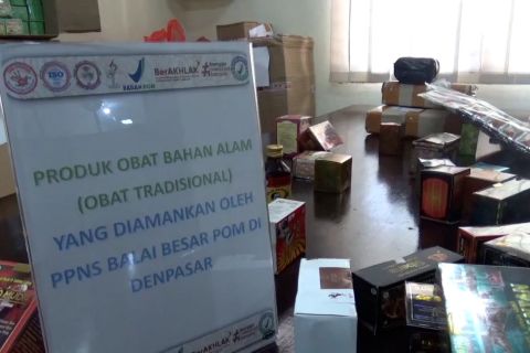 BBPOM Denpasar amankan 3.000 lebih obat bahan alam ilegal