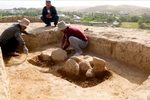 Arkeologis China-Asia Tengah di Jalur Sutra kuno buahkan hasil nyata