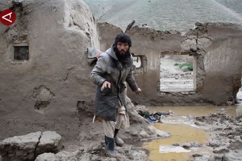 Banjir di Afghanistan telah menelan 330 lebih korban jiwa