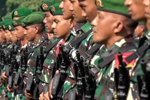 Yonzipur 5/ABW kirim pasukan ke perbatasan Indonesia-Malaysia