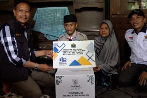 Kota Malang berikan bansos pendidikan bagi 602 pelajar dan mahasiswa