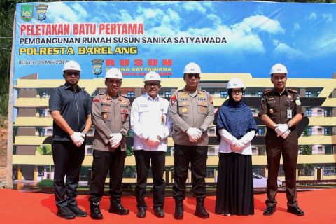 Pemko Batam bangun rusun untuk anggota Polresta Barelang
