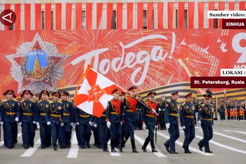 Rusia persiapkan parade Hari Kemenangan di St. Peterburg