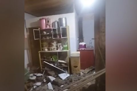 Sesar Matano picu gempa magnitudo 4,8 di Morowali, merusak bangunan