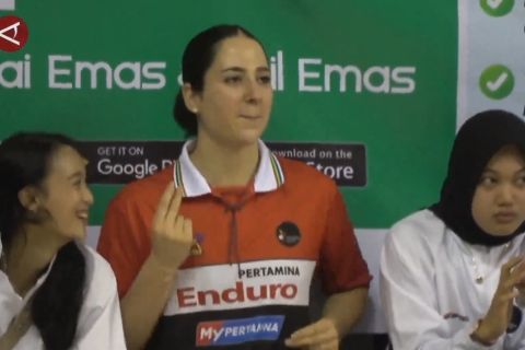 Giovanna Milana sesali tak jadi berduel dengan Megawati di Palembang