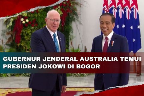 Gubernur Jenderal Australia temui Presiden Jokowi di Bogor