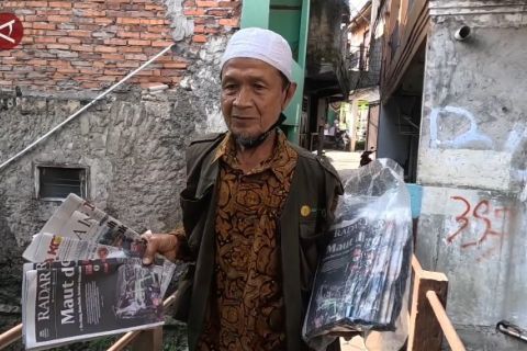 11 tahun menabung, loper koran di Bogor akan berangkat haji