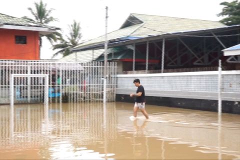 Hujan tiga jam, Lapas Gorontalo terendam banjir