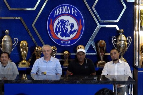 Datangkan pelatih baru, Arema FC targetkan juara liga 1