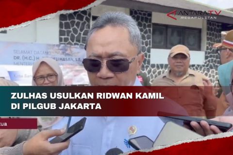 Zulhas usulkan Ridwan Kamil di Pilgub Jakarta