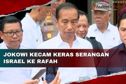 Jokowi kecam keras serangan Israel ke Rafah