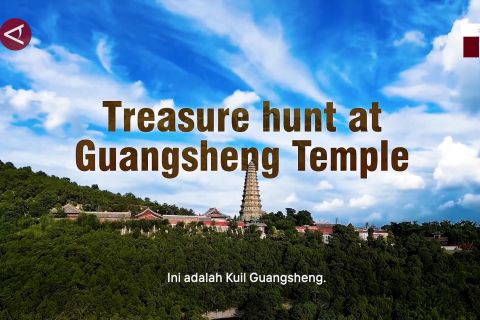 Menyingkap harta karun yang tersisa di Kuil Guangsheng, China
