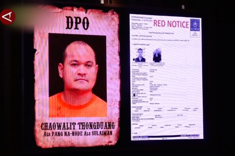Polri kawal ketat proses ekstradisi buron tahanan Thailand
