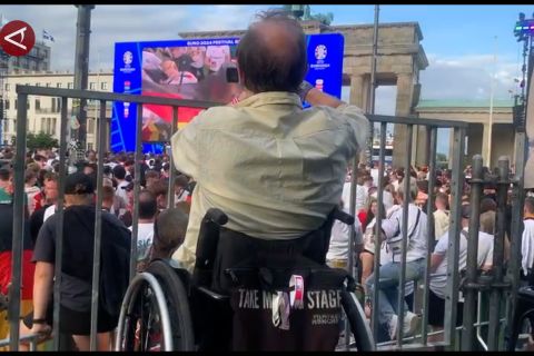 Fasilitas khusus untuk disabilitas di Fan Zone Euro 2024
