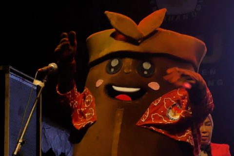 Si Kopi, maskot Pilkada Temanggung 2024