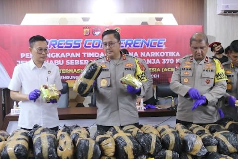 Polda Aceh gagalkan penyelundupan 31 kg sabu-sabu asal Thailand