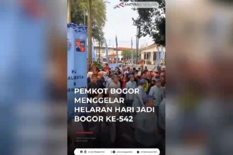 Pemkot Bogor menggelar Heleran Hari Jadi Bogor ke-542