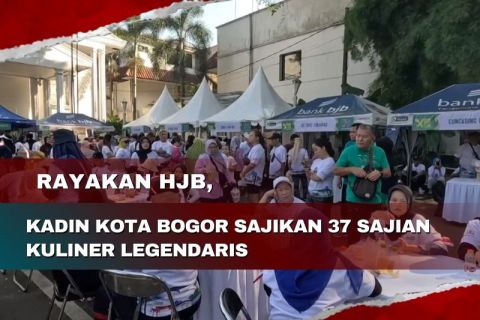 Rayakan HJB, Kadin Kota Bogor sajikan 37 sajian kuliner legendaris