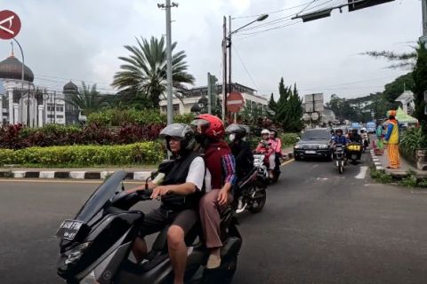 Libur Idul Adha, rekayasa lalu lintas diberlakukan di Puncak Bogor