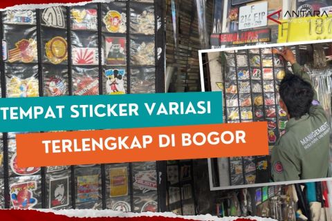Tempat stiker variasi terlengkap di Bogor