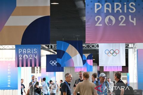 Media Center Olimpiade Paris 2024 mulai dipenuhi jurnalis dari berbagai negara