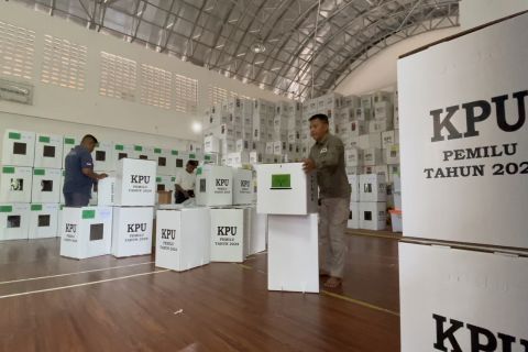 KPU Tarakan rampungkan logistik untuk pemungutan suara ulang